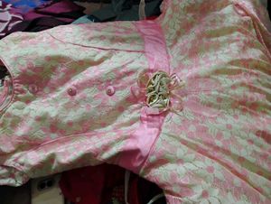 Pink Floral Party Dress