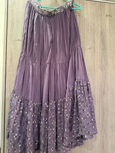 Lavender Lehenga Choli Set