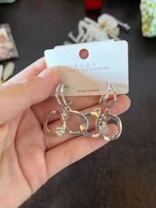 Hoop Earrings Set
