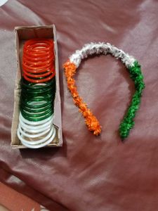 Bangles And Hair Band