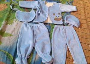 New 5piece Kids Wear 3-9 Month Vry Soft Fabric