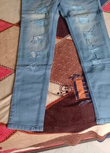 Women Ribbed Jeans ( Unused)