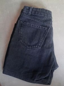 Bershka Black Shorts