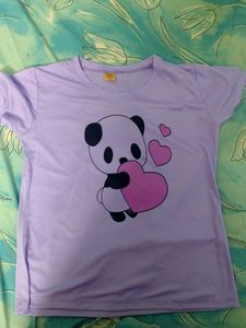 Panda Printed Women T-Shirt