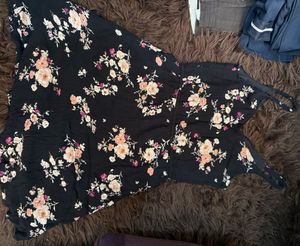 Floral Print Party Dress