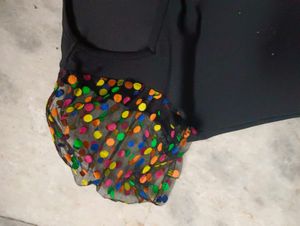 Combo Offer Jeggings Black Top And Suit