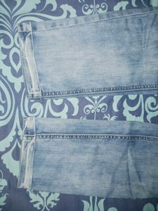 Distressed Denim Jeans