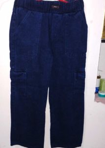 Dark Blue Cargo Pants