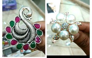 Beautiful Adjustable Ring Combo Of 2