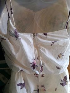 Floral Print Spaghetti Strap Dress