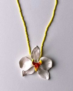 Orchid Statement Necklace