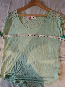 Mint Green Beautiful Back Tee