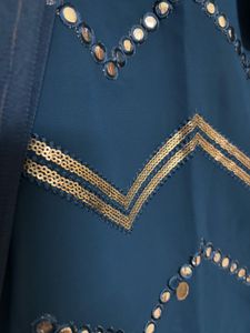 Libas Elegant Peacock Blue Kurta Set
