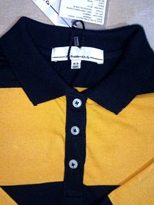 Roadster Crop Polo Tshirt