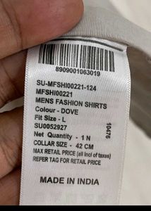 Men&#39;s Beige Casual Shirt