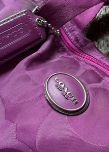 Coach Tote Hobo With Matching CoachMakeup Ki