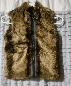 korean Faux Fur Vest - Stylish and Warm