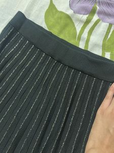 Striped Midi Skirt