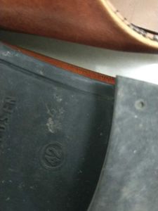 Van Heusen Brown Leather Formal Shoes