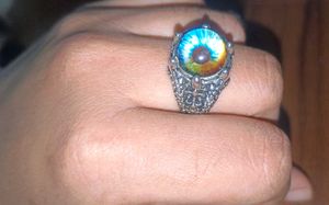Unique Gemstone Ring| Adjustable