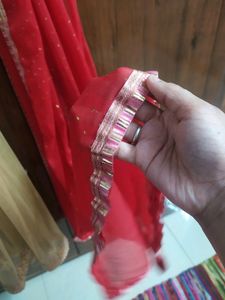 Red Dupatta