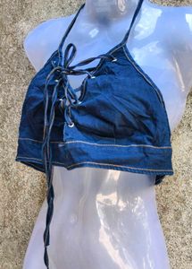 3.16.2 DENIM CUTE SHEIN TOP