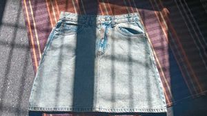 Denim Mini Skirt