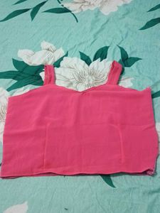 Pink Embroidered Kurta