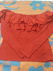 Stunning Red Colour Top ❤️