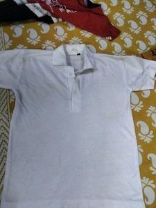 White Colour T - Shirt