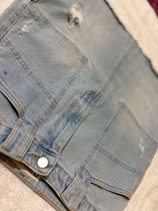 Denim Blue Skirt