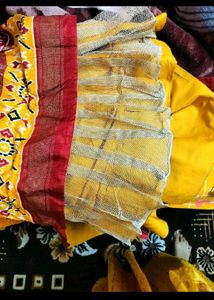 one time used cancan attached lehenga