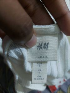 White Button Tank Top