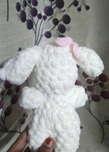 Adorable Plush Bunny with Heart