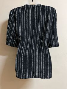 Korean Formal Coat Style Attached Top