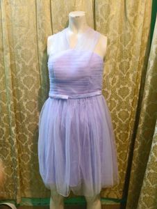 Lavender Tulle Mini Dress