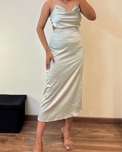 Satin Dress