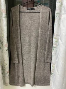 Women Knit Longline Shrug