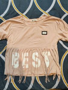 Pink Crop Top