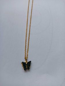Butterfly Pendant Necklace