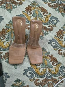 Zara Transparent Heels
