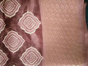 Elegant Brown Saree
