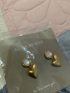 Aloha by Host Heart Earrings