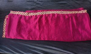 Saree With Attached Blouse Piece