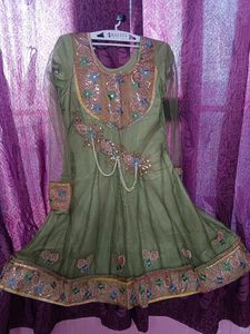Beautiful Hand Work Frock 😍