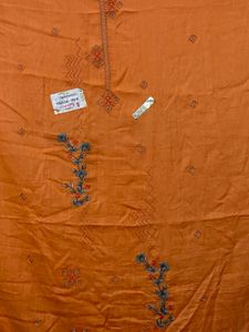 Cotton Embroidery Suit