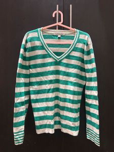 Striped Knit Sweater
