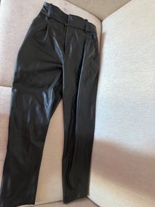 ZARA FAUX LEATHER TROUSER