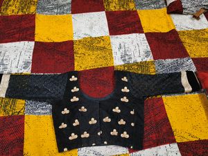 Black And Grey Double Shade Partywear Saree