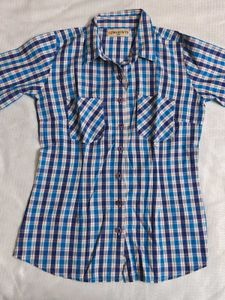 🆕 Blue Shades Checkered Shirt